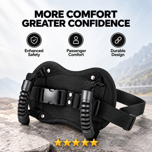 DuoRide™ Passenger Grip Belt for Motorcycles